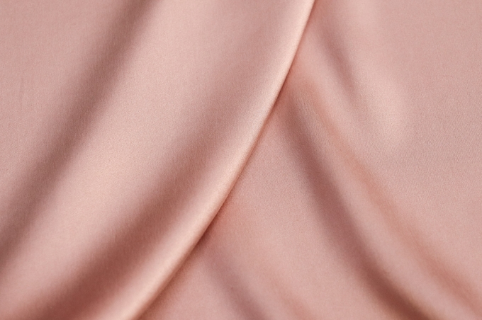 La Perla Natural silk satin with elastane in white-gold