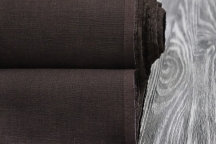 Decorative curtain linen 150 cm dark brown 09C52