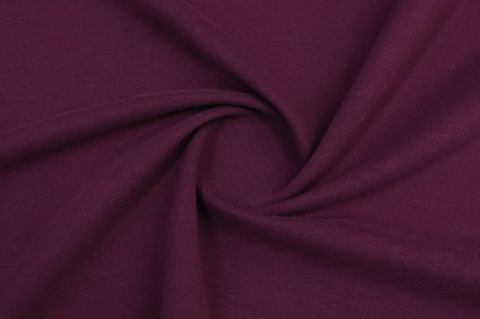 Велюровый трикотаж френч терри двухнитка Марсала 12-02