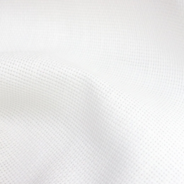 Ткань канва белая для вышивки лен 100%