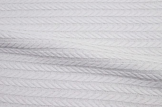 Хлопок для пледов и покрывал 240 см светло-серый теплый