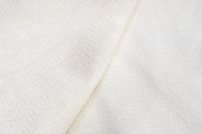 Drapery, Plaid Linen Fabric 17С183