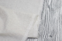 Linen cotton 180 cm Linen Fabric Stone Washed gray undyed