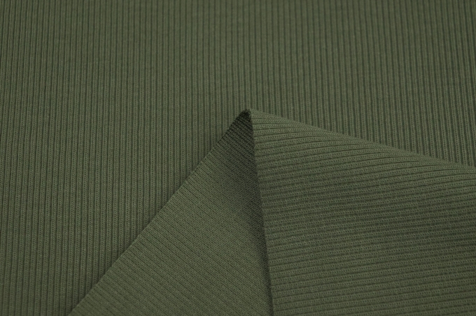 Трикотажное полотно Кашкорсе. Артикул Хаки 28-02