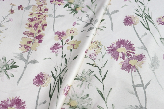 Ткань тик хлопок со льном для постельного белья 3898 (1537)