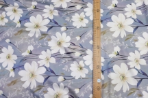 Bed linen sateen 240 cm pale turquoise