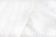 Костюмно-плательный структурный хлопок с эластаном бело-молочный Костюмно-плательный структурный хлопок с эластаном бело-молочный