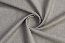 Italian suit wool-flannel gray melange