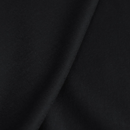 Marzotto Italian suit wool flannel with cashmere black and blue