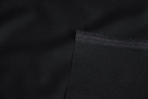 Marzotto Italian suit wool flannel with cashmere black and blue