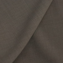Italian suit and dress wool ash brown