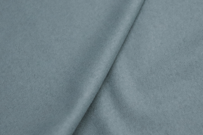 Italian suit wool-flannel gray melange