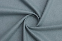 Italian suit wool-flannel gray melange