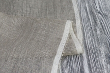 Лён портьерный сетка серый неокрашенный 145см 09С348-ШР