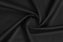 Итальянская костюмная шерсть-фланель черный