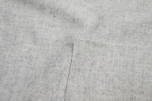 Итальянская пальтовая шерсть светло-серый меланж Итальянская пальтовая шерсть светло-серый меланж