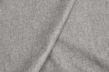 Italian suit and dress wool flannel dark gray melange