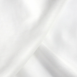 Итальянский хлопок с шелком белый