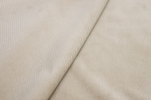 Хлопковый костюмный вельвет бежево-песочный