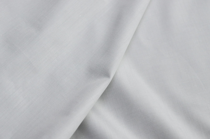 Итальянский плательно-блузочный хлопок серый