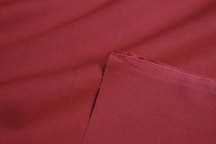 Итальянский хлопок поплин красный