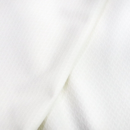 Костюмно-плательный жаккардовый хлопок молочно-белый