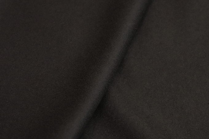 Итальянская пальтово-костюмная шерсть темно-коричневый венге