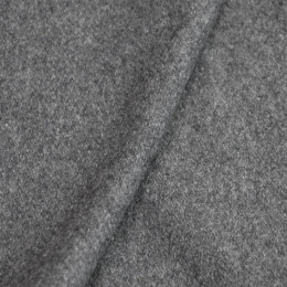 Итальянская пальтово-костюмная шерсть серый меланж