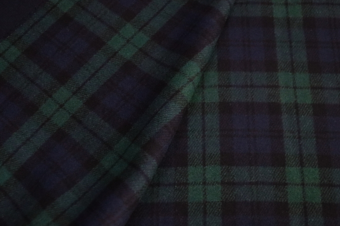 Итальянская пальтовая шерсть синея зелено-изумрудная клетка