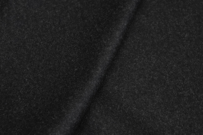 Итальянская пальтово-костюмная шерсть антрацит