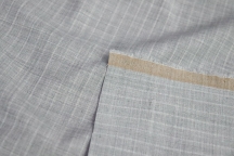 Тонкая костюмная шерсть с эластаном полоска серый Тонкая костюмная шерсть с эластаном полоска серый